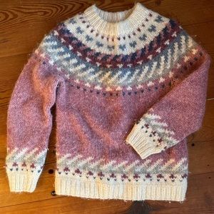 Vintage LLBean Wool Sweater Size M